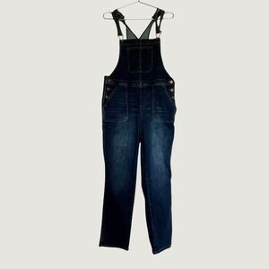 Lincoln Outfitters Denim Bib Overalls Womens 10 Blue Utility 90s Y2K Dungarees